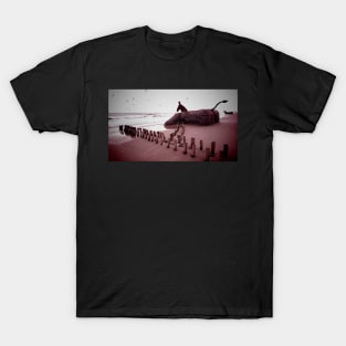 Blåvand mule bunker (antique) T-Shirt